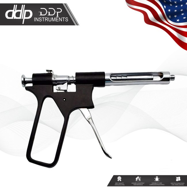 Dental Intraligamental Syringe Gun Style 1.8ml Anesthesia Dental Implant