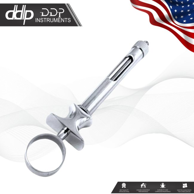 Dental Aspirating Syringe 1.8ml Anesthetic A Type Stainless Steel Dentist