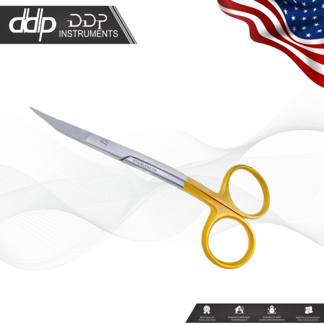 Goldman Fox Scissor 5" (13 CM) With TC Tip Super Cut Gum Scissors