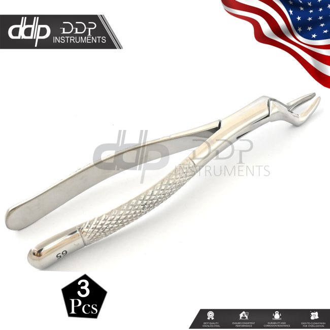 3 Dental Extracting Forceps 65 Dental Tools