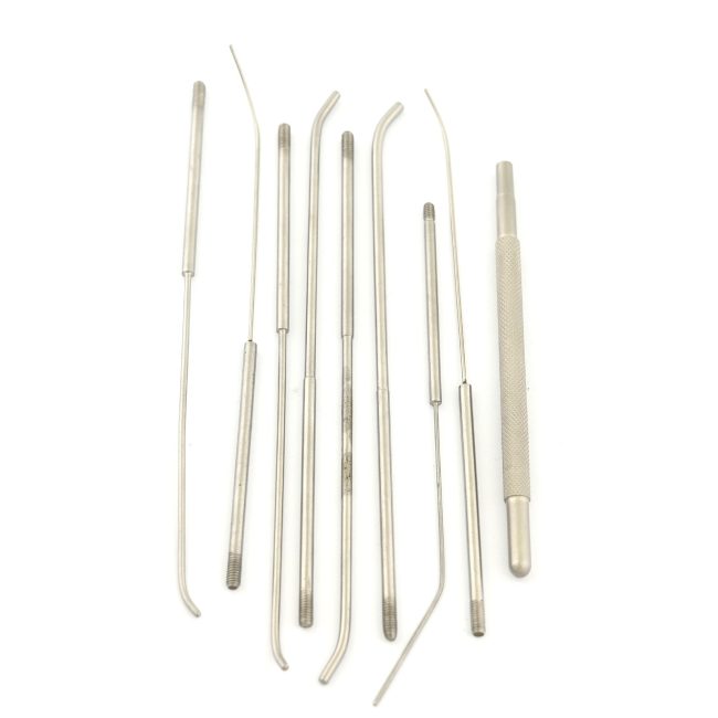 1-Hegar Dilators Set 9-Pieces Gynecology Surgical Instruments New DS-1947