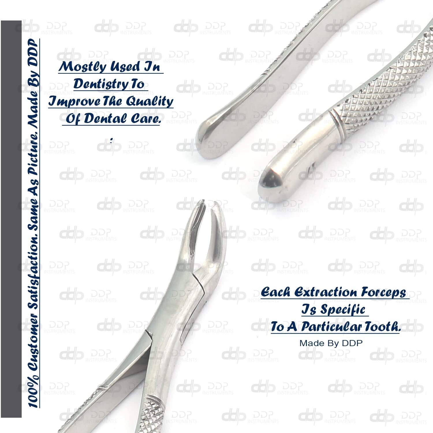 1 New Dental Extracting Forceps-Upper Molars Right Fig 17 Instruments - Image 5