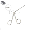 1 Pc Micro Alligator Forceps 3.25" Shaft Serrated Jaws 0.8Mm Wide DS-1393