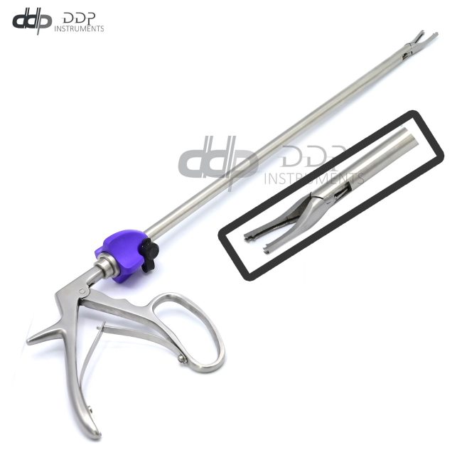 1 Pc Of Purple Hemolock Clip Applier Hem-O-Lok Ligation Applicator,  LP-068