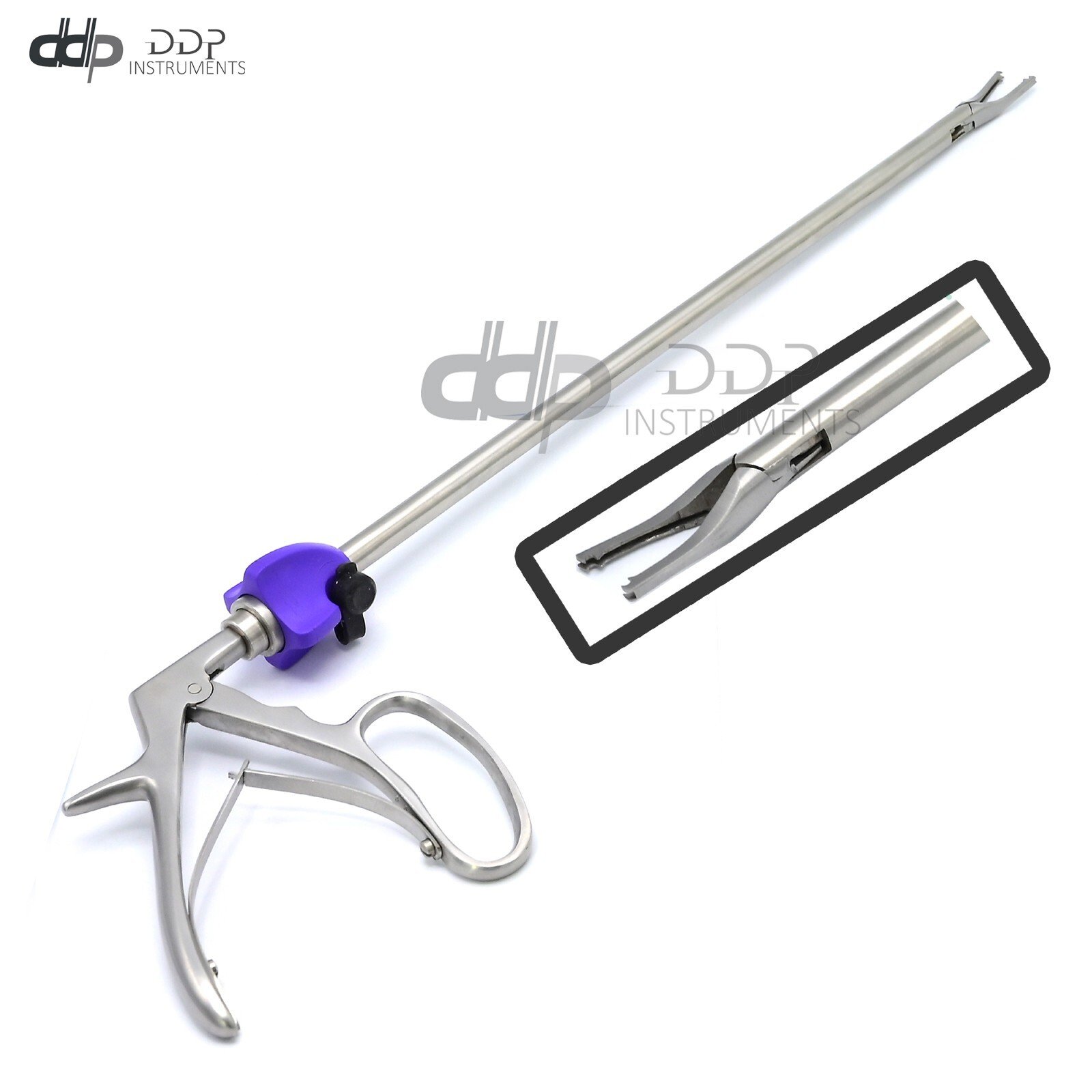 1 Pc Of Purple Hemolock Clip Applier Hem-O-Lok Ligation Applicator, LP-068
