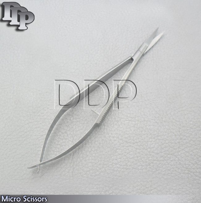 10 Pcs Micro Straight Eye Scissor Sharp/Sharp 4" Castroviejo Ophthalmic Tools