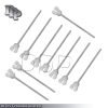 10× Surgical Dental Grooved Director Probe tip and Tongue Tie 5" New Instruments