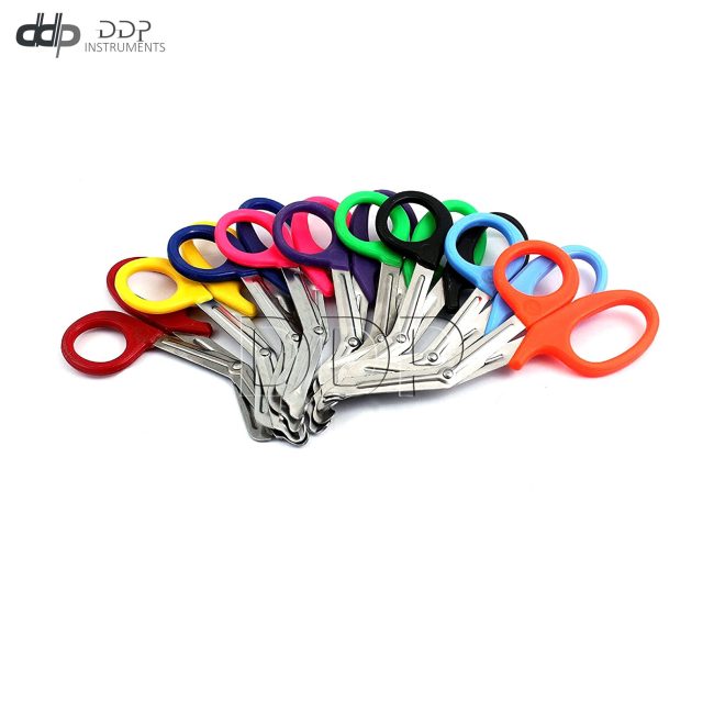 12 Pc Nurse Medical Scissors EMT 5.5" Utility Bandage Shear Paramedic Emergency