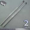 2 Fox Dermal Curette 2mm+4mm Surgical Dermatology Instruments