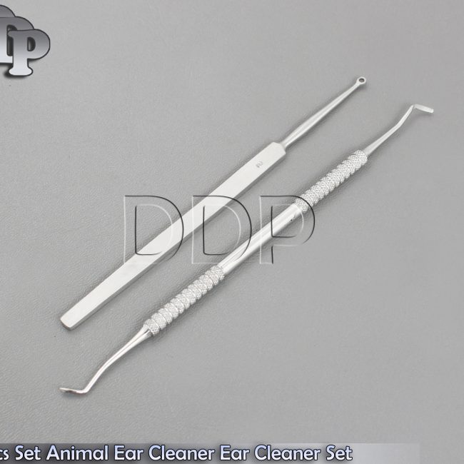 2 Pcs Set Animal Ear Cleaner Ear Cleaner tooth scraper cleaner Pet Cat Dog