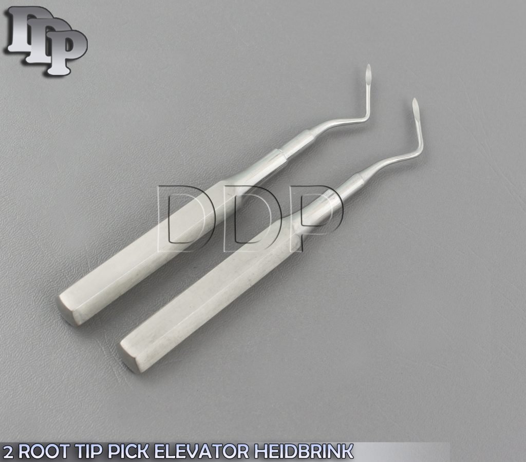 2 ROOT TIP PICK ELEVATOR (Right) HEIDBRINK DENTAL SURGICAL INSTRUMENTS