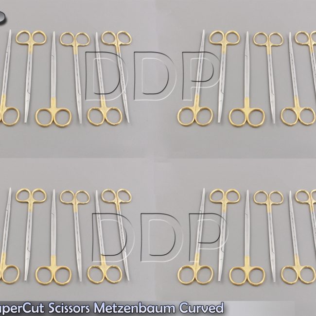 50 SuperCut Scissors Metzenbaum 7" Curved Surgical Dental Veterinary Instruments