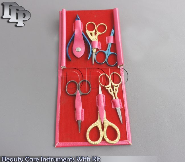 6 Pcs Beauty Care Instruments With Kit Manicure Instruments B-009