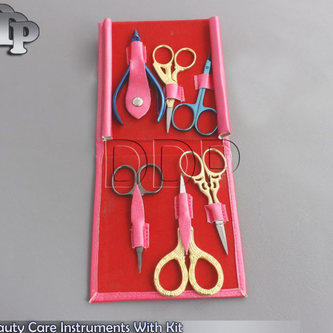 6 Pcs Beauty Care Instruments With Kit Manicure Instruments B-009