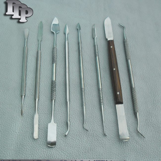 8 Dental Instruments Wax Carver & Spatula, Surgical