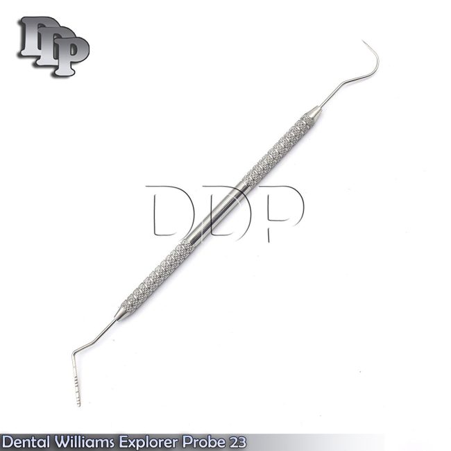 8 Pieces Of Probe Explorer #23, William Double Ended, Surgical Instruments