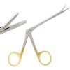 ALLIGATOR MICRO EAR FORCEPS 3.5" SERRATED WITH GOLD HANDLE