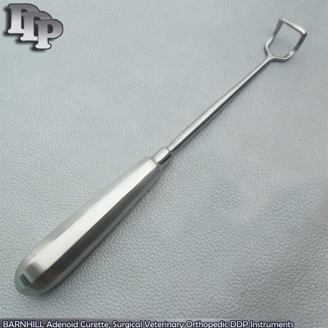 BARNHILL Adenoid Curette Size (4) 19mm 8-1/2" Surgical Veterinary Instruments