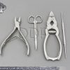 Cantilever Toe Nail Nipper Nail Filer Double Ended Iris Curved,BTS-89