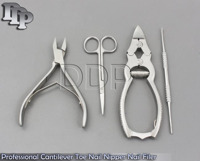 Cantilever Toe Nail Nipper Nail Filer Double Ended Iris Curved,BTS-89