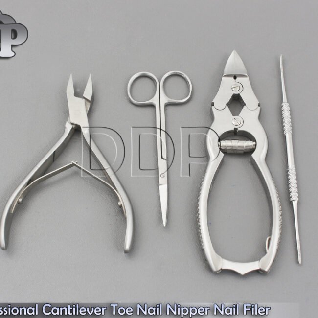 Cantilever Toe Nail Nipper Nail Filer Double Ended Iris Curved,BTS-89