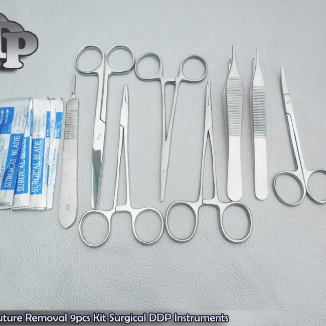 Classic Suture Removal 9pcs Kit Surgical Instruments