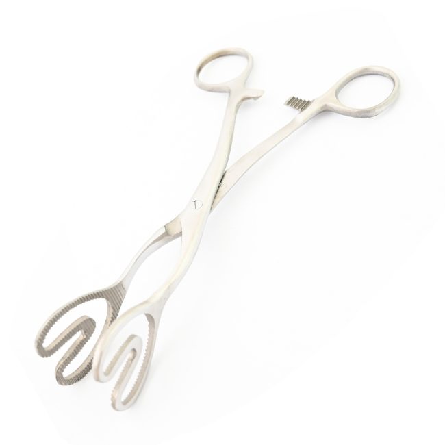 Collin Tongue Depressors and Forceps 7'' S.Steel Surgical Instruments DS-1785