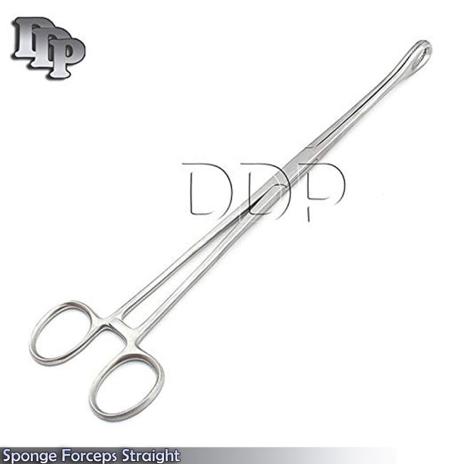 DDP 1 Pc Forester Sponge Forceps 9.5'' Body Piercing Pliers Tool