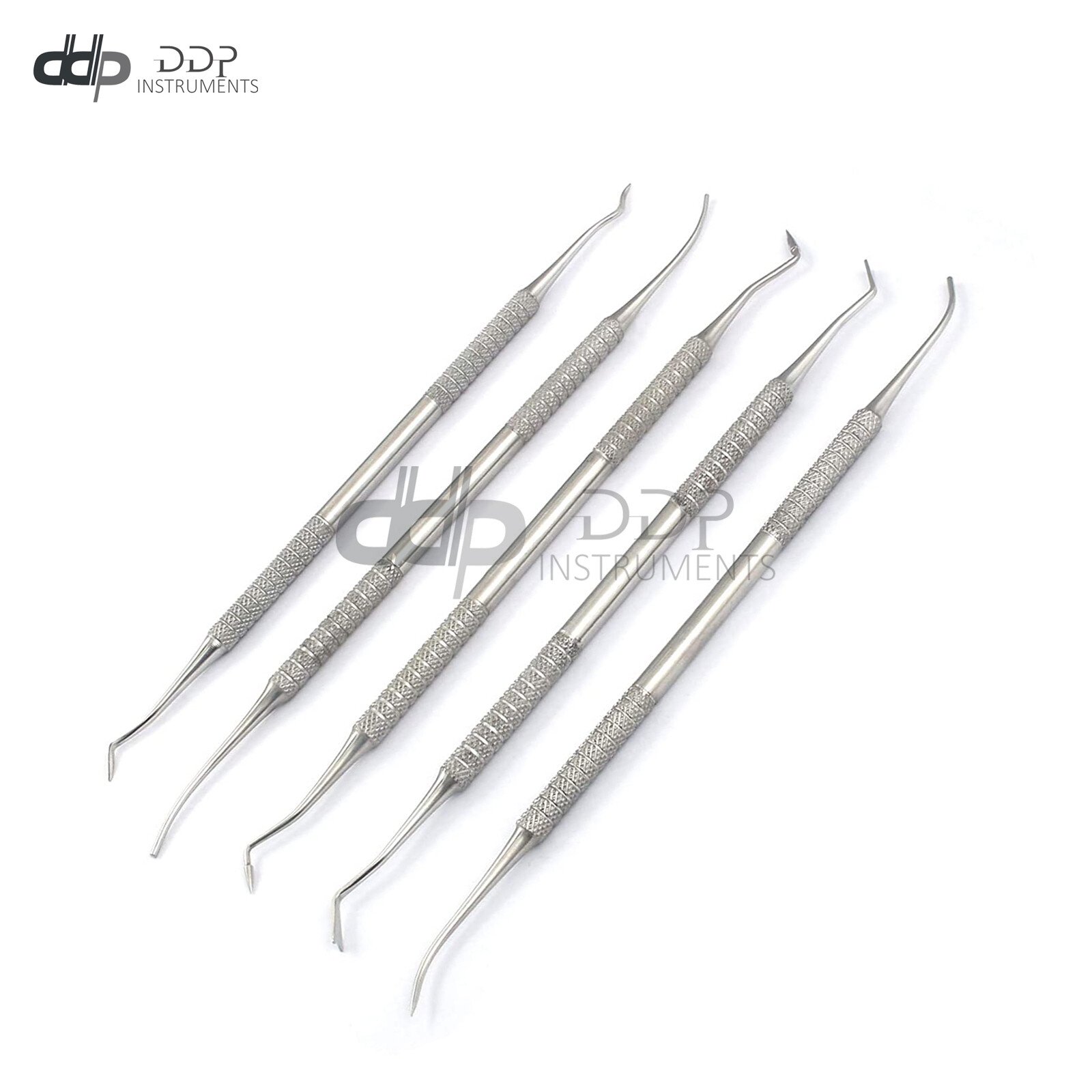 DENTAL P.K THOMAS SET OF 5 WAXING & MODELLING CARVERS RESTORATIVE FILLING TOOLS