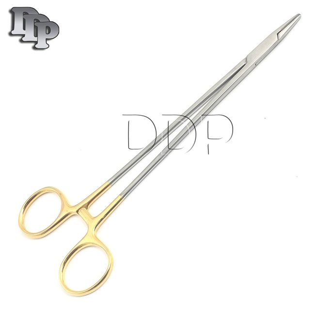 DENTAL TC CRILE WOOD NEEDLE HOLDER 9" SURGICAL INSTRUMENTS