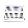 Dental 15 Instruments Sterilization Cassette Tray Racks Double Turn Lock ST-010