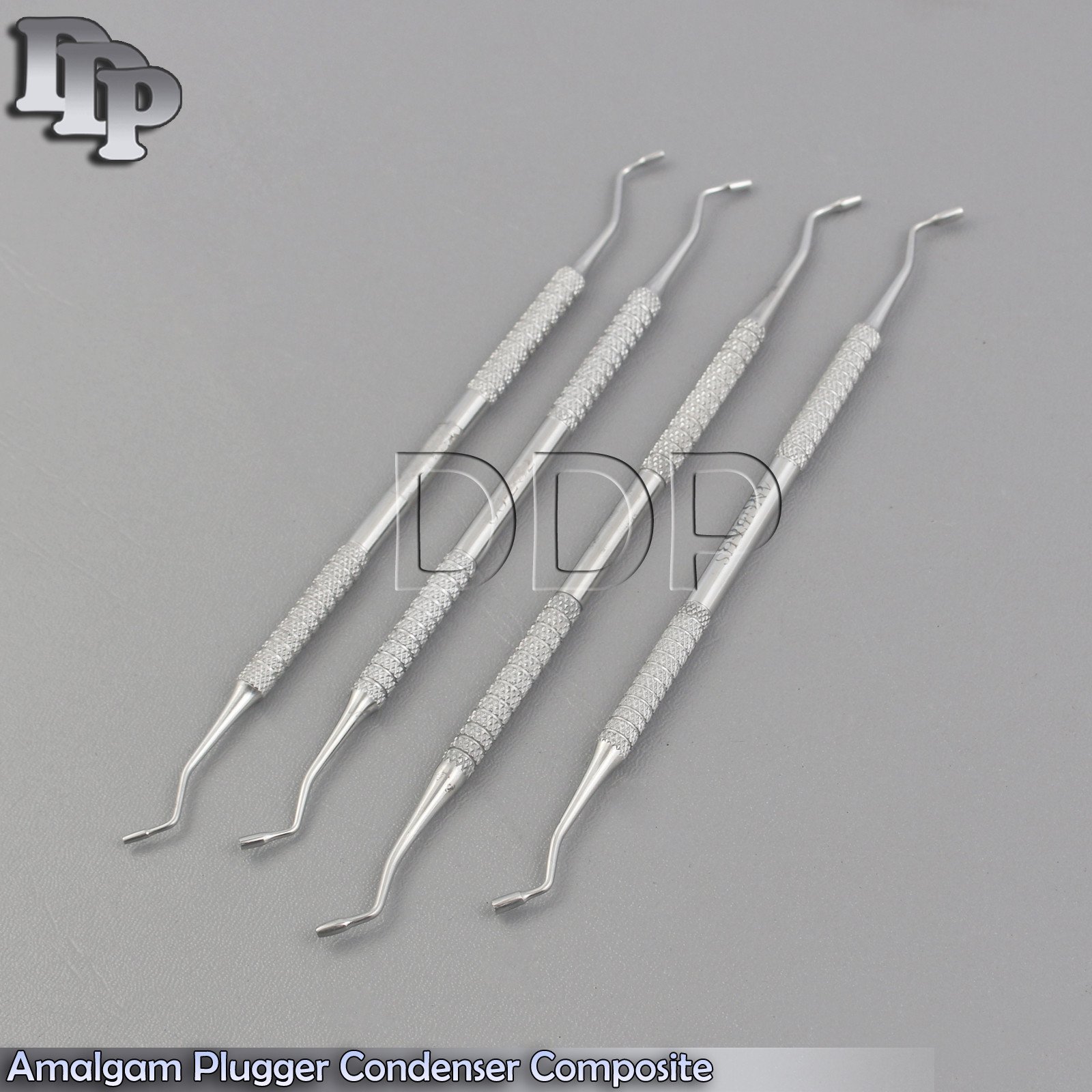 Dental Amalgam Plugger Condenser Composite Plastic Spatulas Filling Instr PR-332