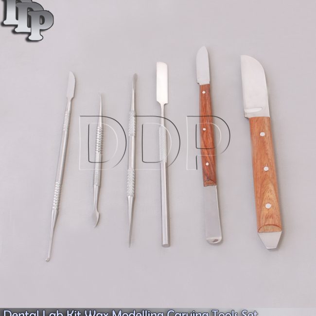 Dental Lab Kit Wax Modelling Carving Tools Set Instruments Stainless DN-2009