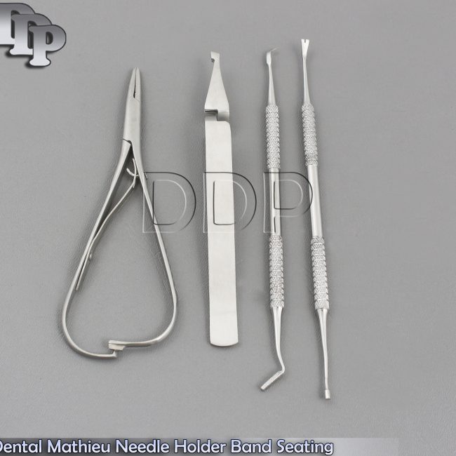 Dental Mathieu Needle Holder Band Seating Ligature Tucking Ortho Bracket Tweezer