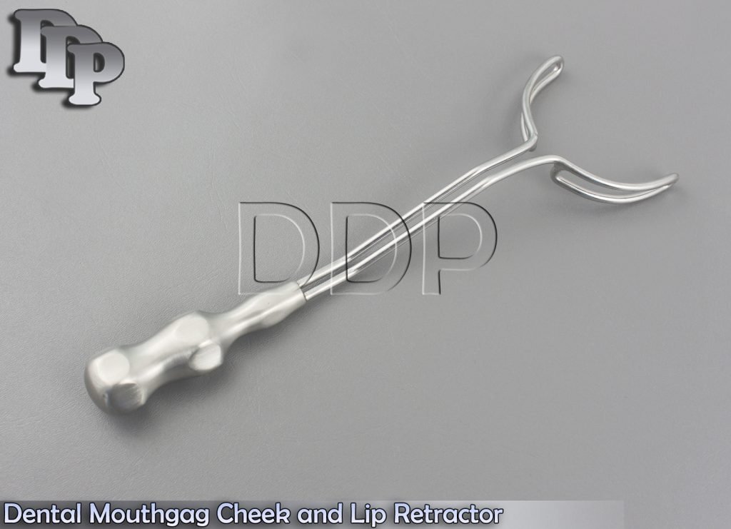 Dental Mouthgag Cheek and Lip Retractor Orthodonitc Implant Surgery Instruments