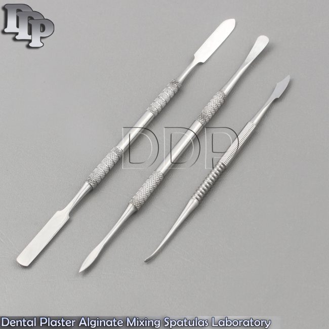 Dental Plaster Alginate Mixing Spatulas Laboratory Waxing & Modelling Carvers