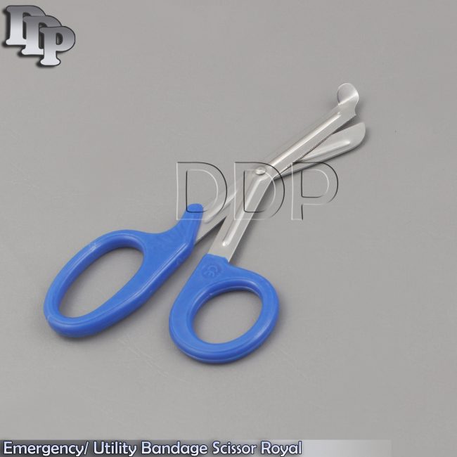 EMT Trauma Shears Nurse Paramedic Emergency/ Utility Bandage Scissor 7.5'' Royal