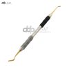 Gray/Black Silicon Grip Handle Dental Filling Surgical Instruments DN-2250
