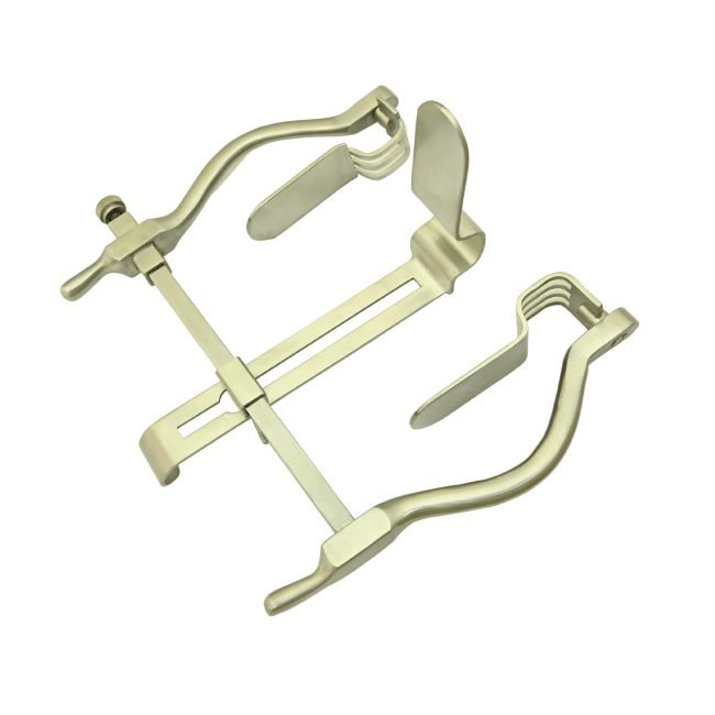 Judd-Masson Retractor, with Center Blade, German Stainless Steel RT-069