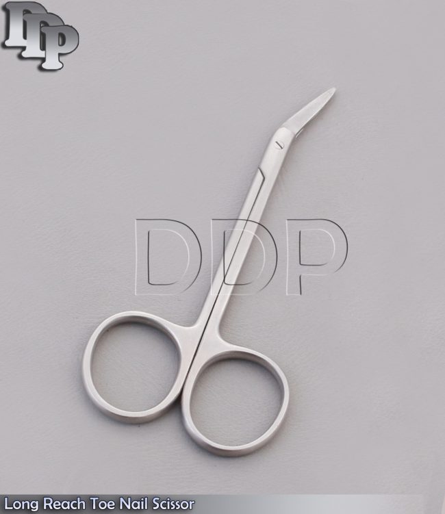 Long Reach Toe Nail Scissor 4.5" Chiropody Podiatry