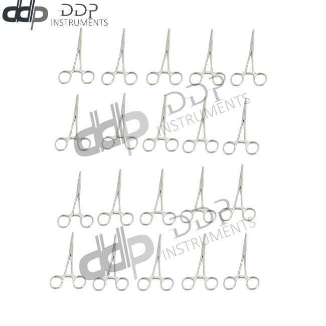 Lot Of 20 Pieces Carmalt Forceps Straight 6.25" Surgical Instruments Stainless