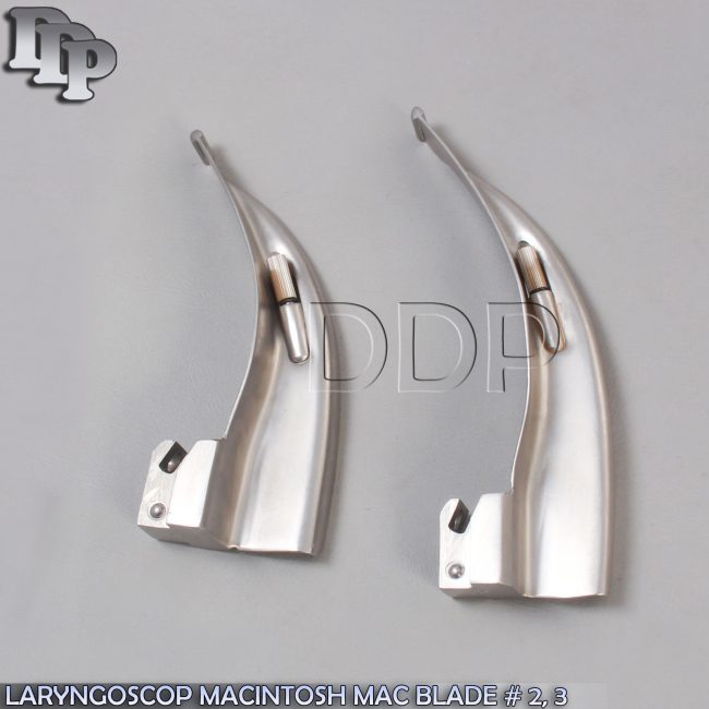 MACINTOSH MAC BLADE # 2, 3 EMT ANESTHESIA INTUBATION