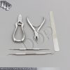 Manicure Padicure Nail Art Ingrown Nail Clipper Cutter Cuticle Pusher