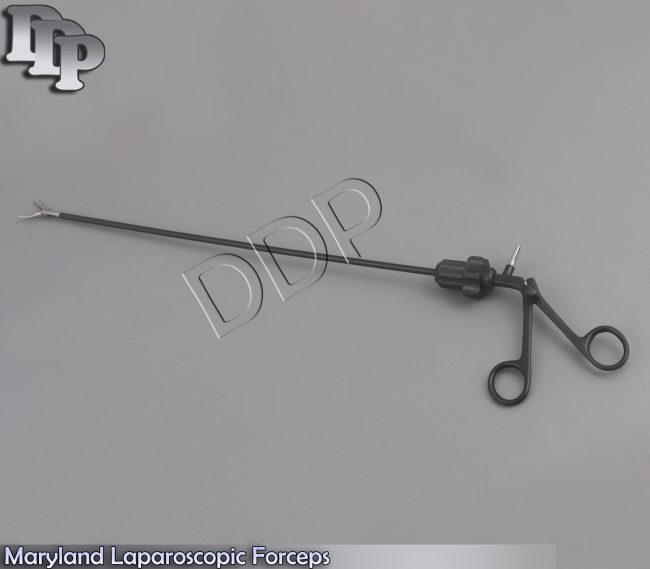 Maryland Dissector Curved Forceps 330mm Lap Surgical Instruments,LP-037