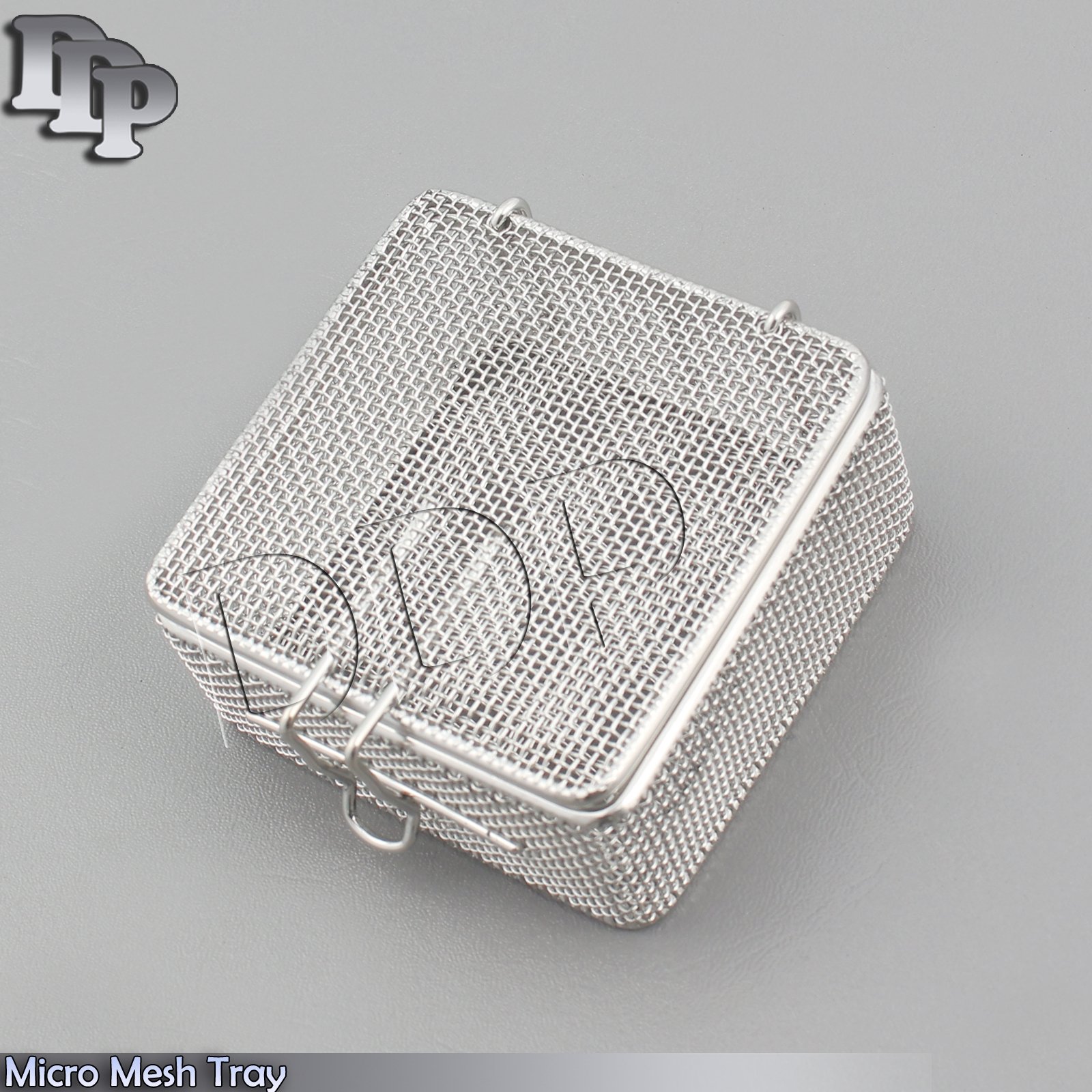 Micro Mesh Tray 7.5 x 7.5 x 3.5 Cm Perforated Mesh Box DN-373