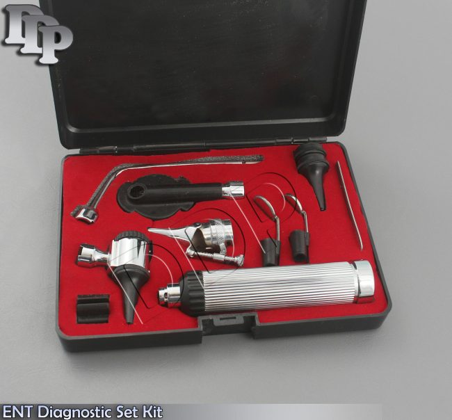 NEW Professional ENT NASAL OPHTHALMOSCOPE / OTOSCOPE DIAGNOSTIC Set ENT NT-926
