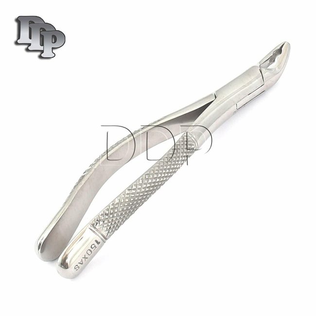 NEW STAINLESS Dental Tooth Extracting Forceps #150XAS with Serrated Jaws