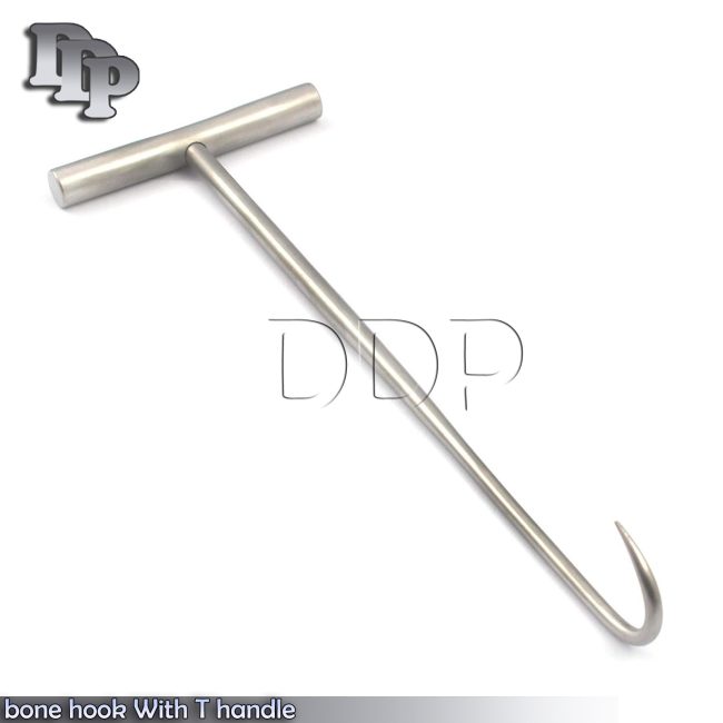 Nice Stainless steel bone hook with T handle Veterinary orthopedics Instruments
