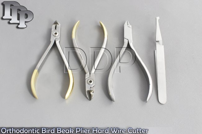 Orthodontic Bird Beak Plier Hard Wire Cutter Distal End Bracket Holding DN-2101