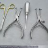 SET OF 4 PCS DENTAL CROWN GRIPPER REMOVER PLIERS ELEVATORS KIT INSTRUMENT DN-500